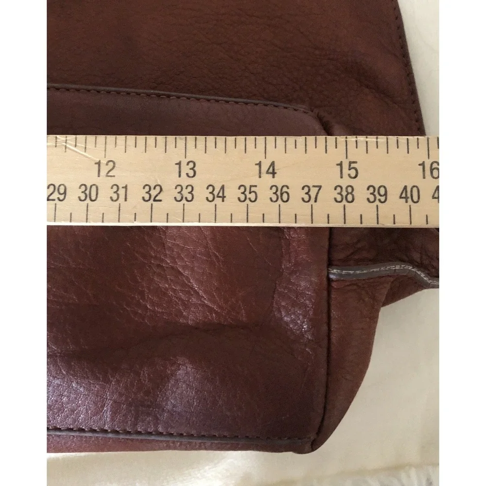 LUCKY BRAND Brown Leather Hobo Tote Shoulder Bag